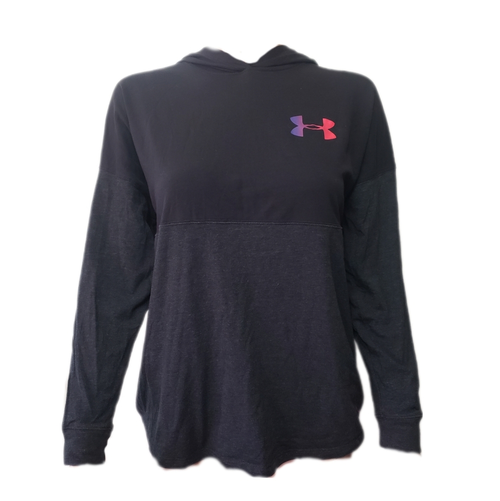 Underarmour Big Girl's UA Finale Pullover Hoodie- Sz YLG